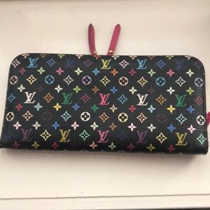 Louis Vuitton Multicolor Black Insolite Wallet